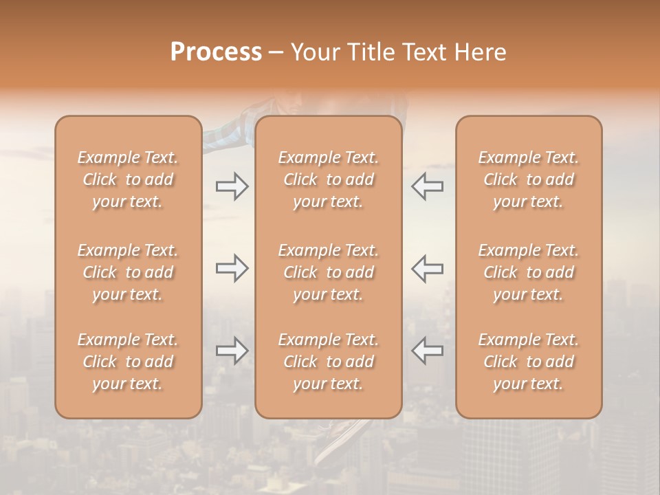 String Purple Object PowerPoint Template