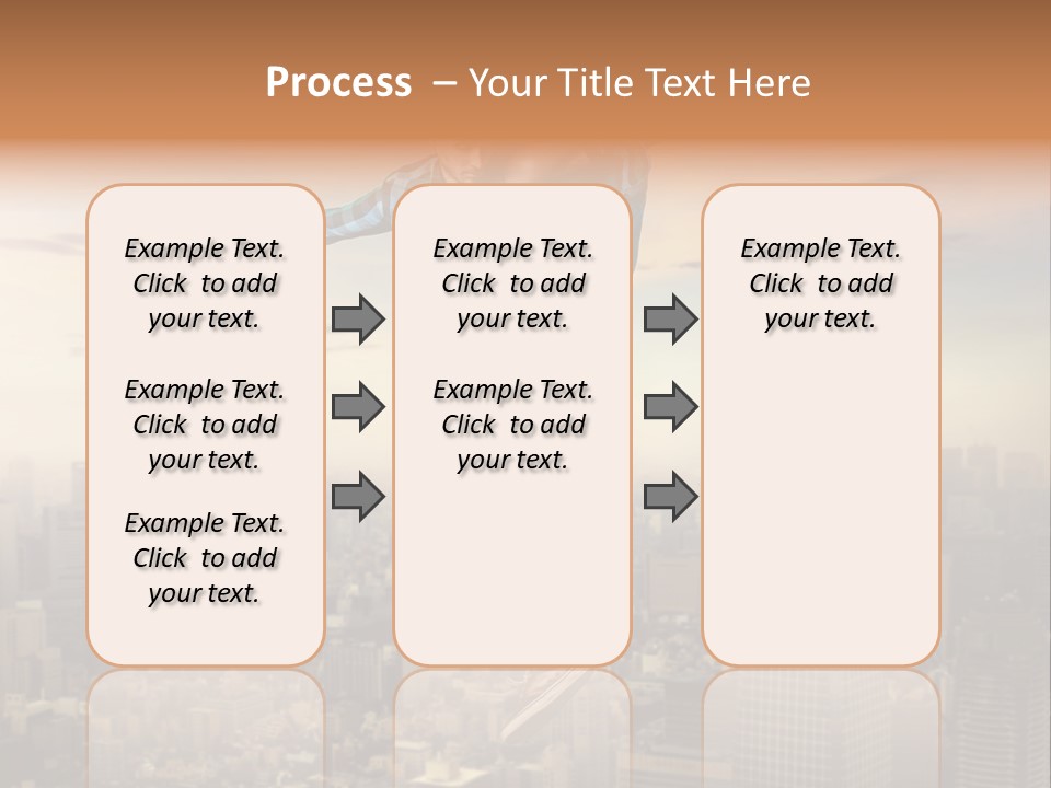 String Purple Object PowerPoint Template