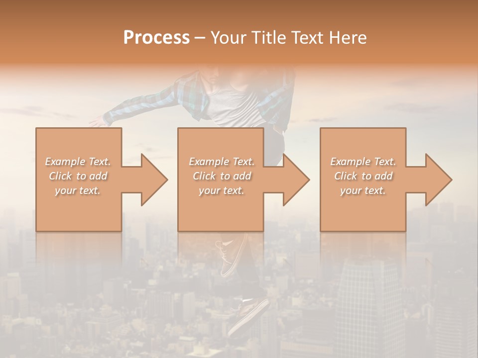 String Purple Object PowerPoint Template