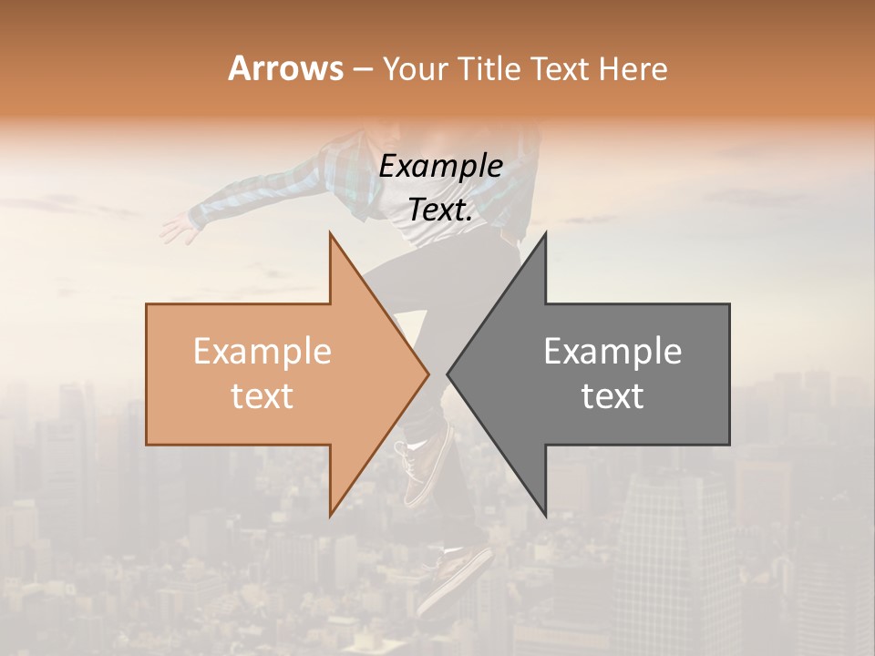 String Purple Object PowerPoint Template