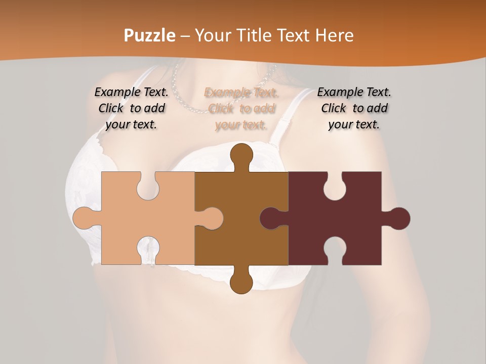 Smiling Beauty Attractive PowerPoint Template