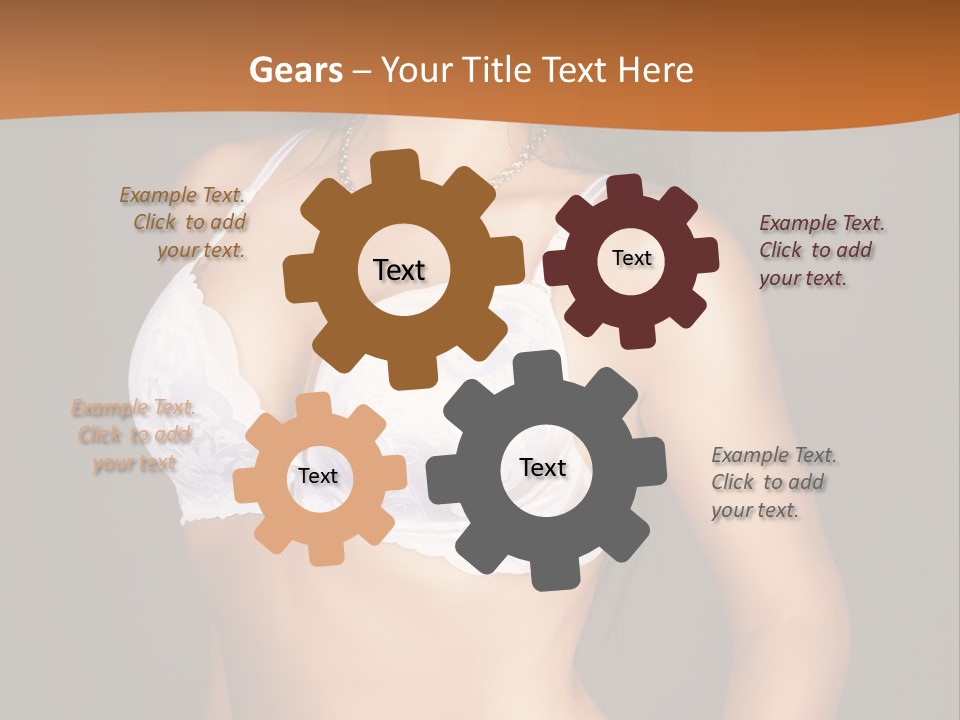 Smiling Beauty Attractive PowerPoint Template