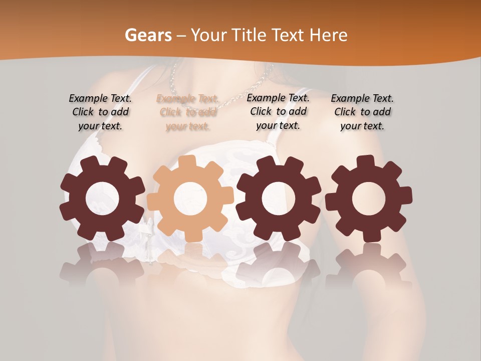 Smiling Beauty Attractive PowerPoint Template