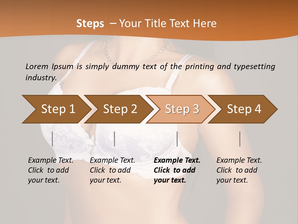 Smiling Beauty Attractive PowerPoint Template