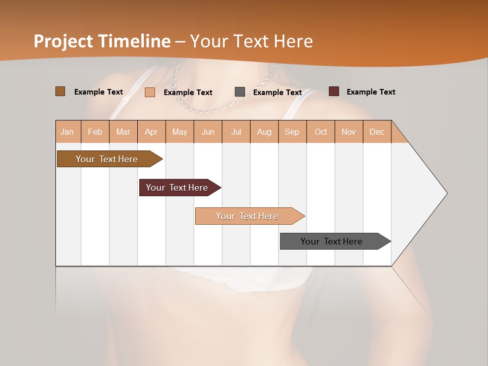 Smiling Beauty Attractive PowerPoint Template