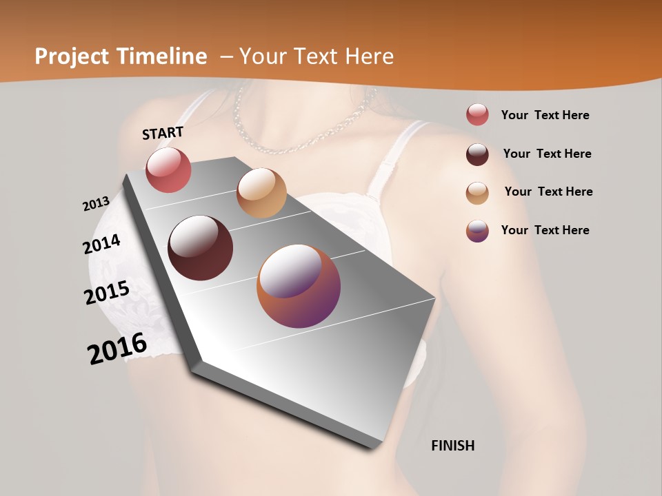 Smiling Beauty Attractive PowerPoint Template