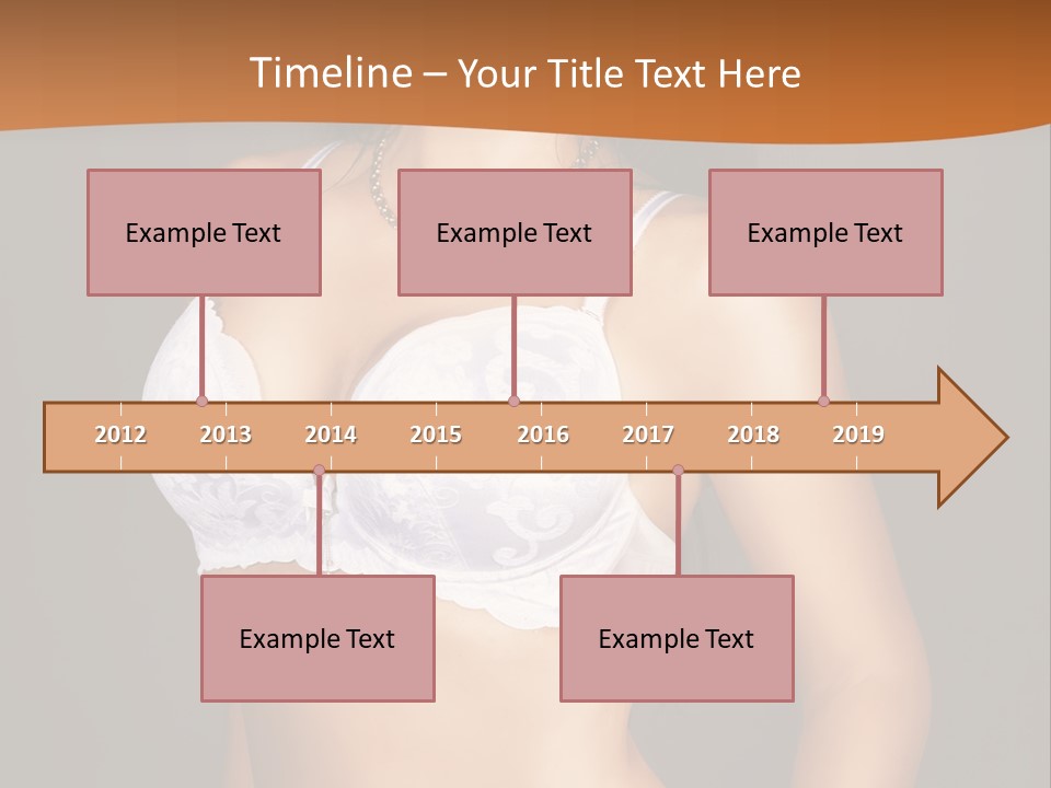 Smiling Beauty Attractive PowerPoint Template