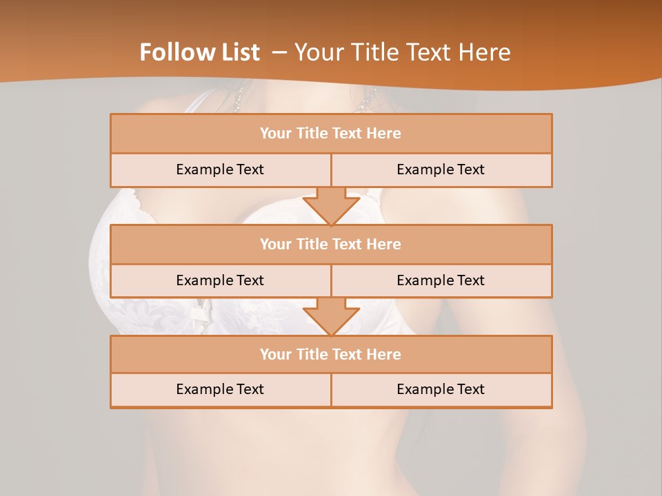 Smiling Beauty Attractive PowerPoint Template