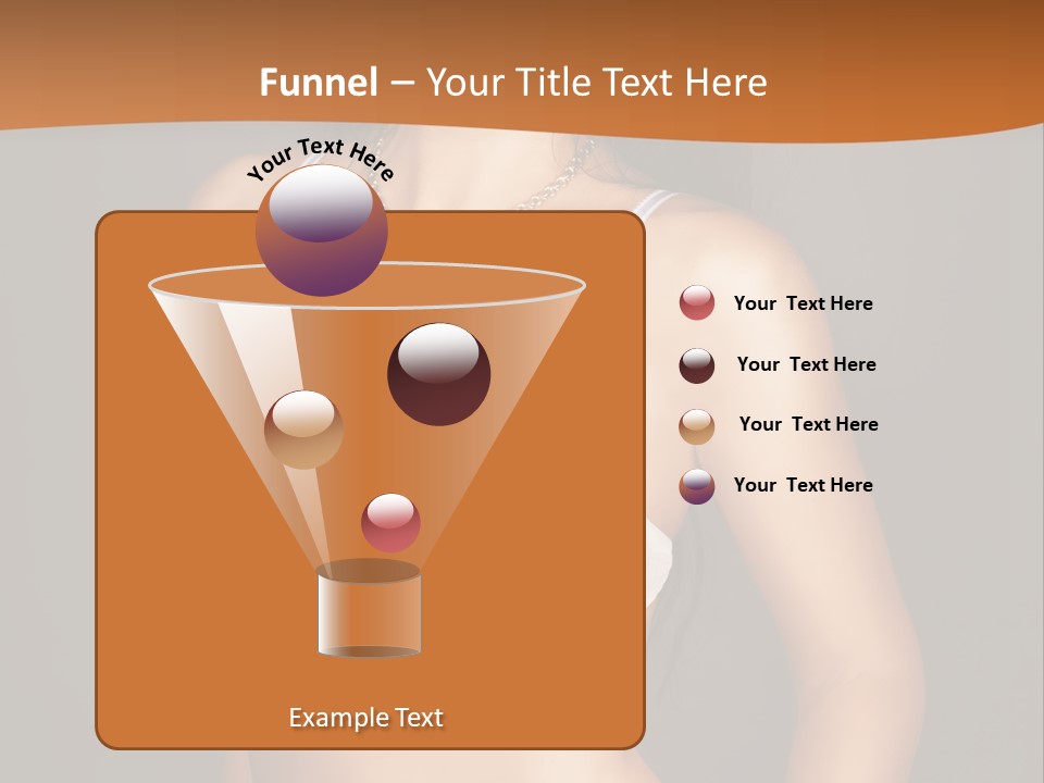 Smiling Beauty Attractive PowerPoint Template