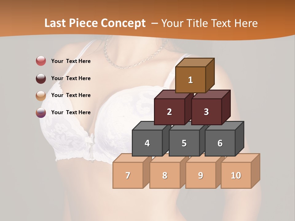 Smiling Beauty Attractive PowerPoint Template