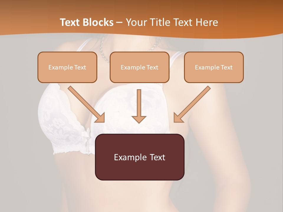 Smiling Beauty Attractive PowerPoint Template