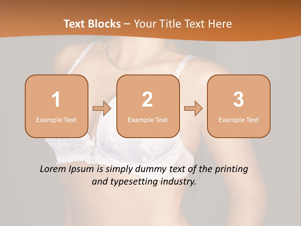 Smiling Beauty Attractive PowerPoint Template