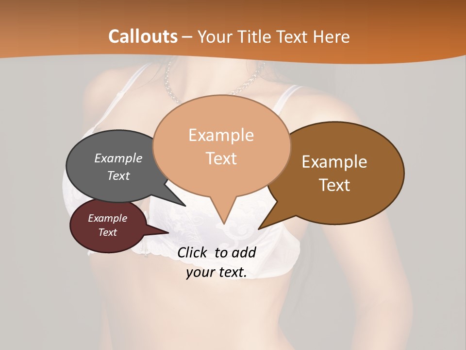 Smiling Beauty Attractive PowerPoint Template