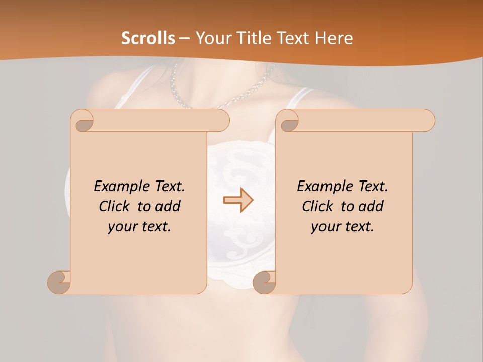Smiling Beauty Attractive PowerPoint Template