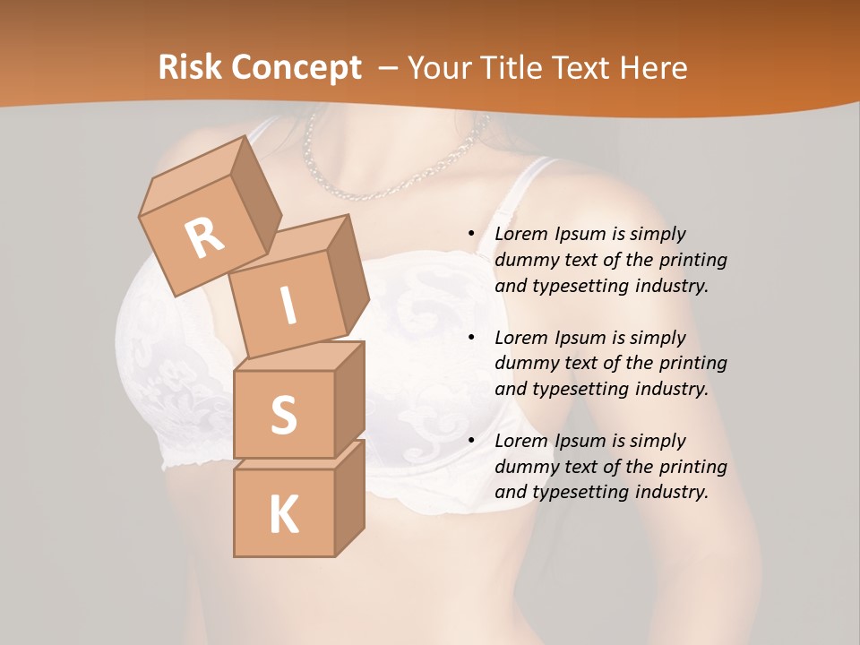 Smiling Beauty Attractive PowerPoint Template