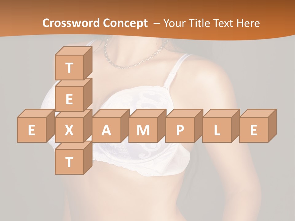 Smiling Beauty Attractive PowerPoint Template