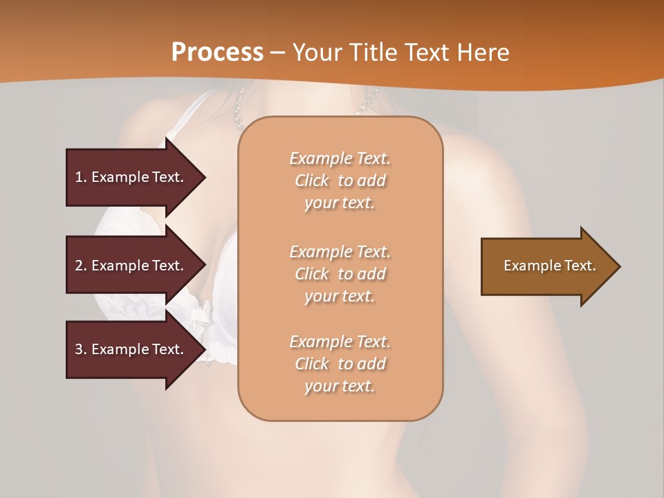 Smiling Beauty Attractive PowerPoint Template