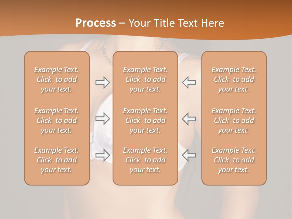Smiling Beauty Attractive PowerPoint Template
