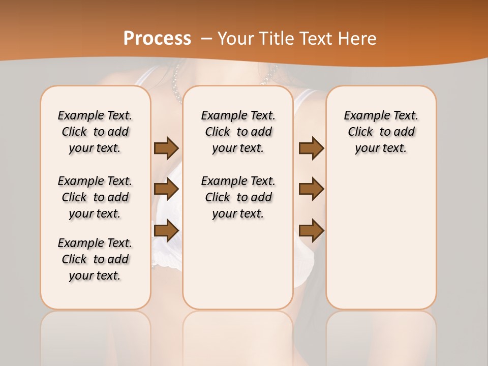 Smiling Beauty Attractive PowerPoint Template