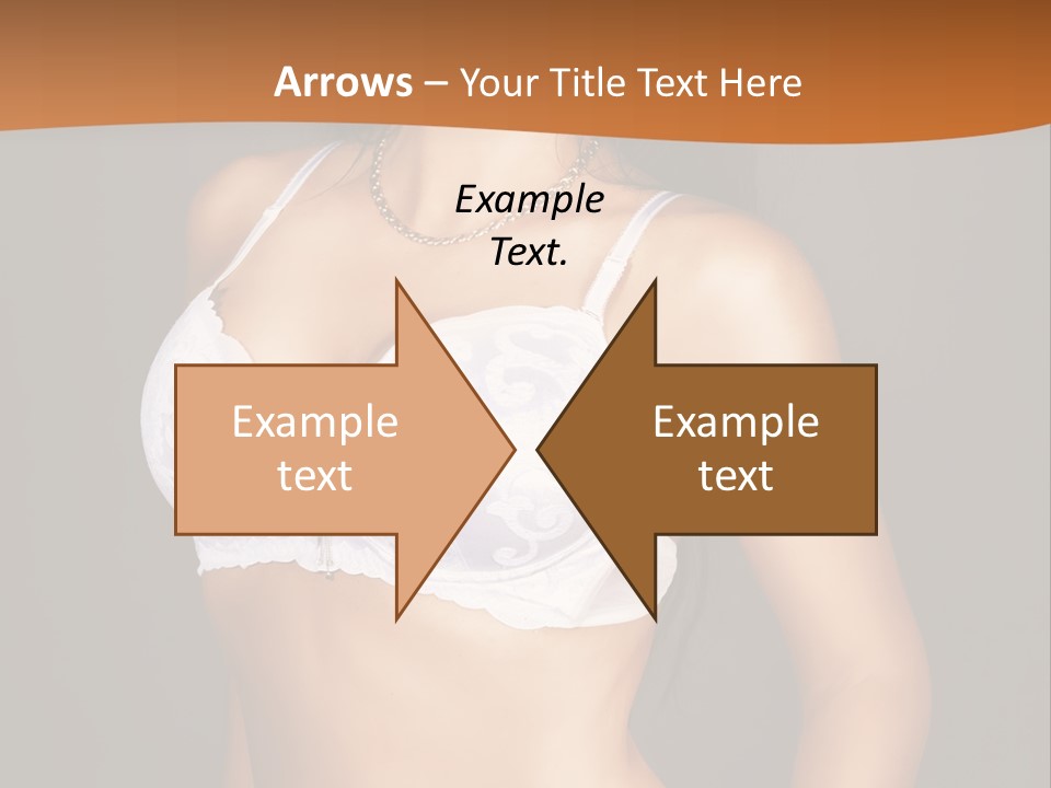 Smiling Beauty Attractive PowerPoint Template