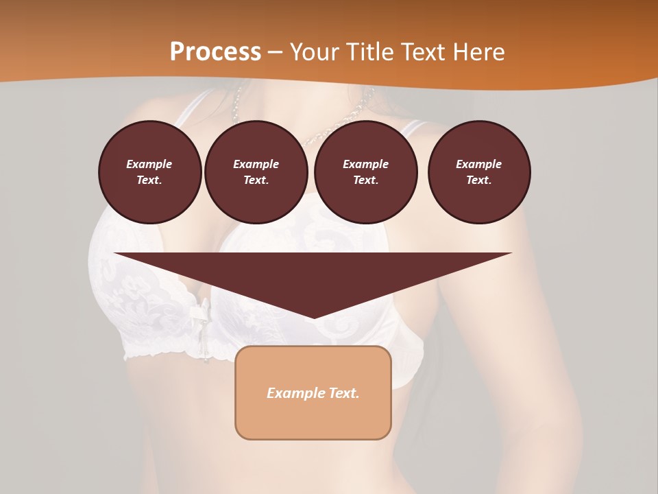 Smiling Beauty Attractive PowerPoint Template