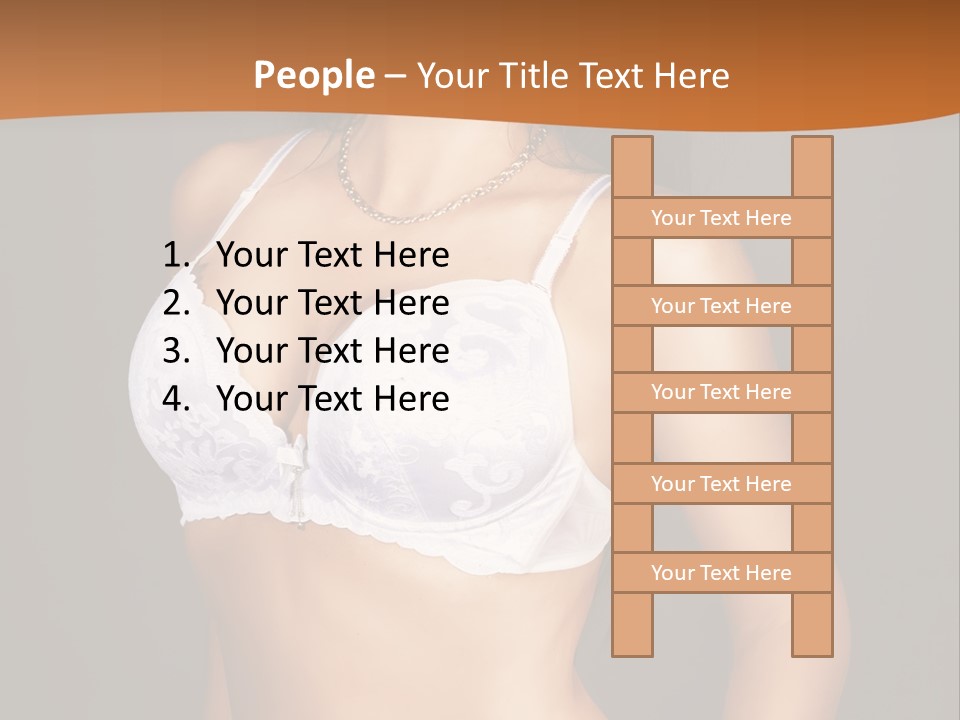 Smiling Beauty Attractive PowerPoint Template