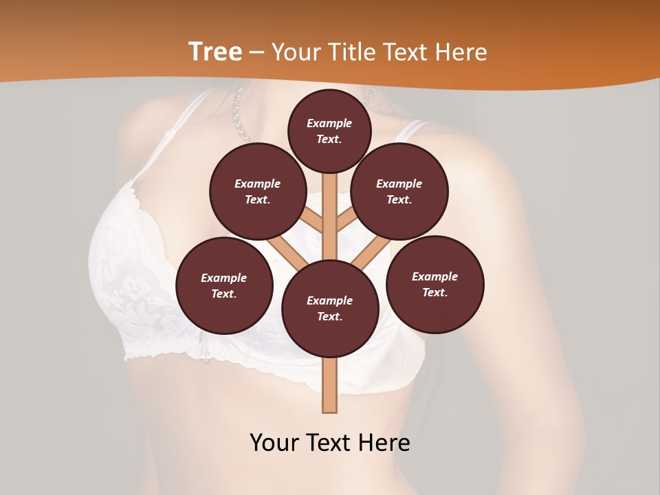 Smiling Beauty Attractive PowerPoint Template