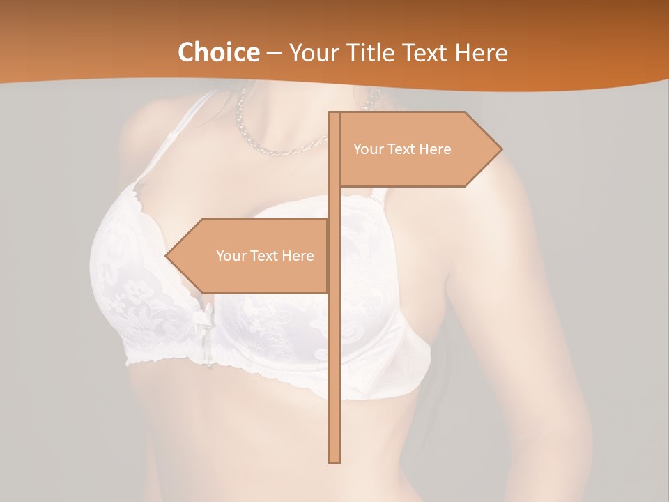 Smiling Beauty Attractive PowerPoint Template