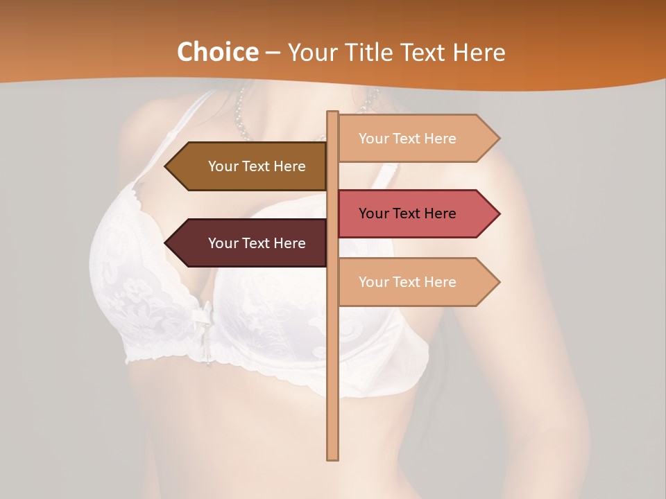 Smiling Beauty Attractive PowerPoint Template