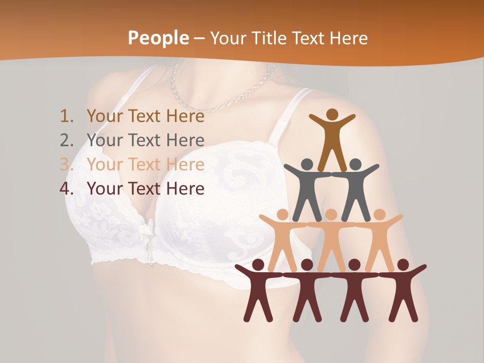 Smiling Beauty Attractive PowerPoint Template