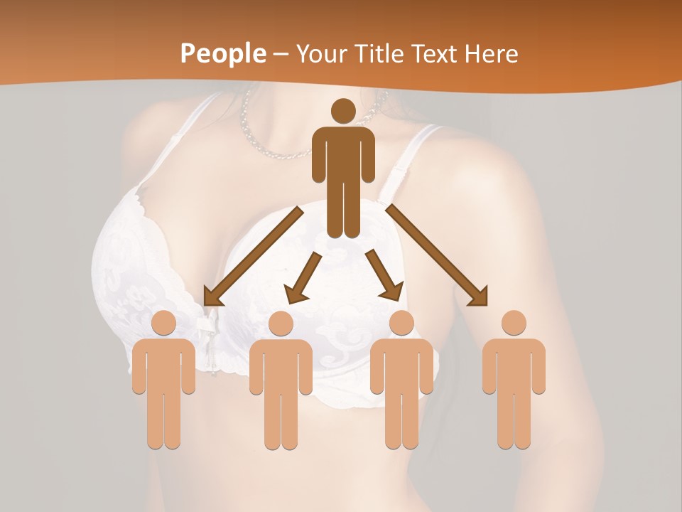 Smiling Beauty Attractive PowerPoint Template