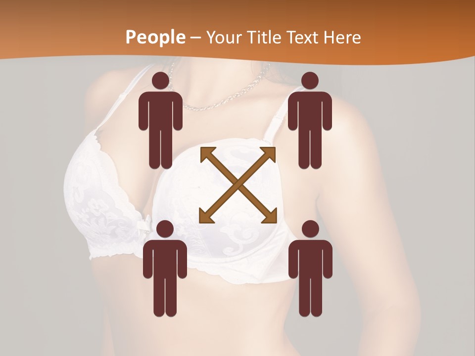 Smiling Beauty Attractive PowerPoint Template