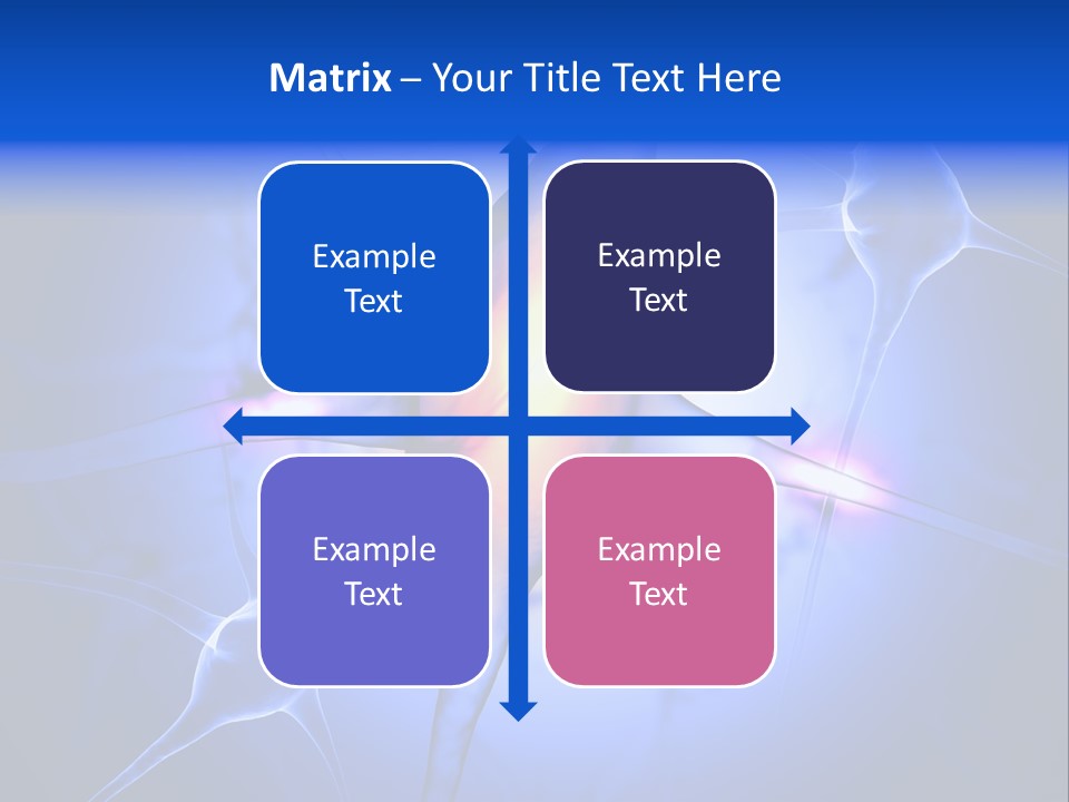 Neuron Emotion Nucleus PowerPoint Template
