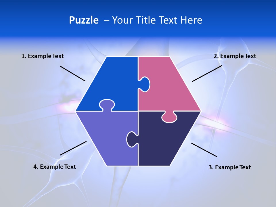 Neuron Emotion Nucleus PowerPoint Template