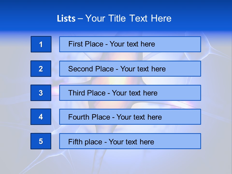 Neuron Emotion Nucleus PowerPoint Template