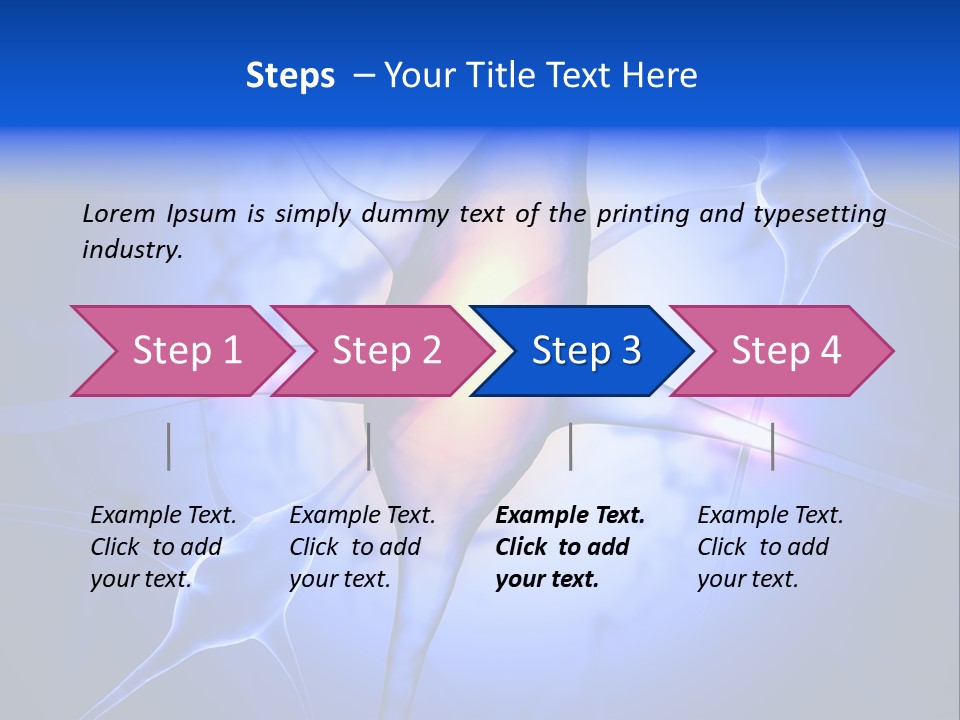 Neuron Emotion Nucleus PowerPoint Template