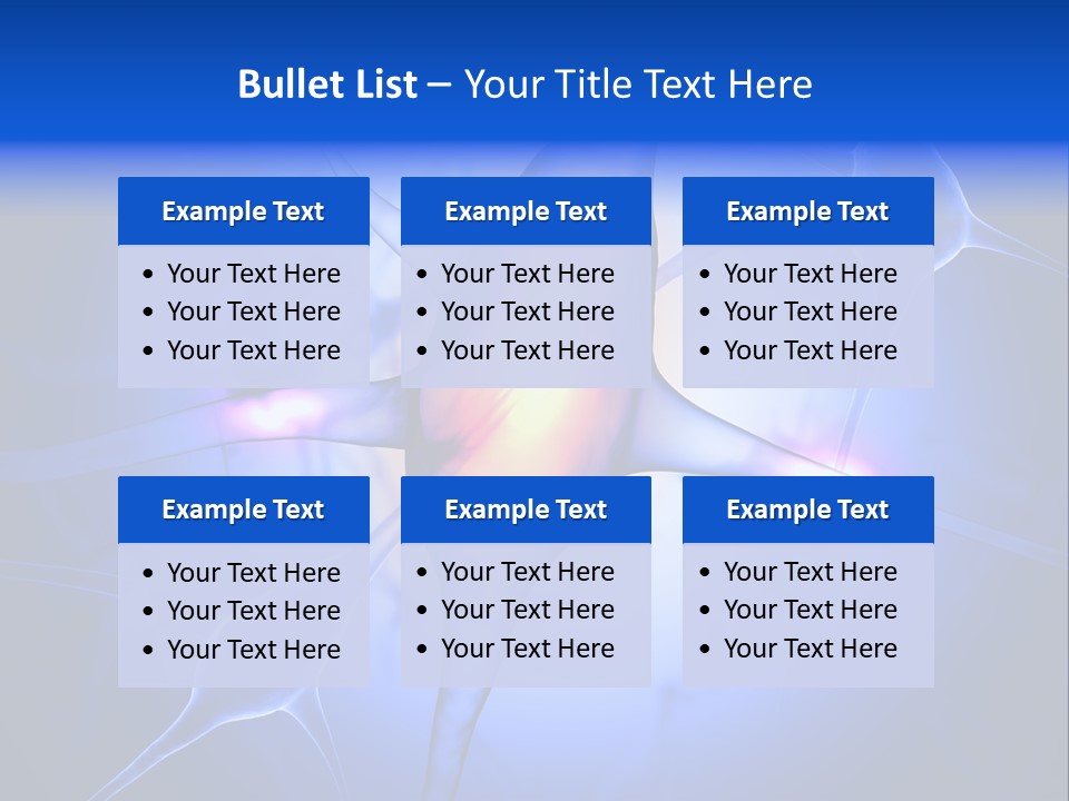 Neuron Emotion Nucleus PowerPoint Template