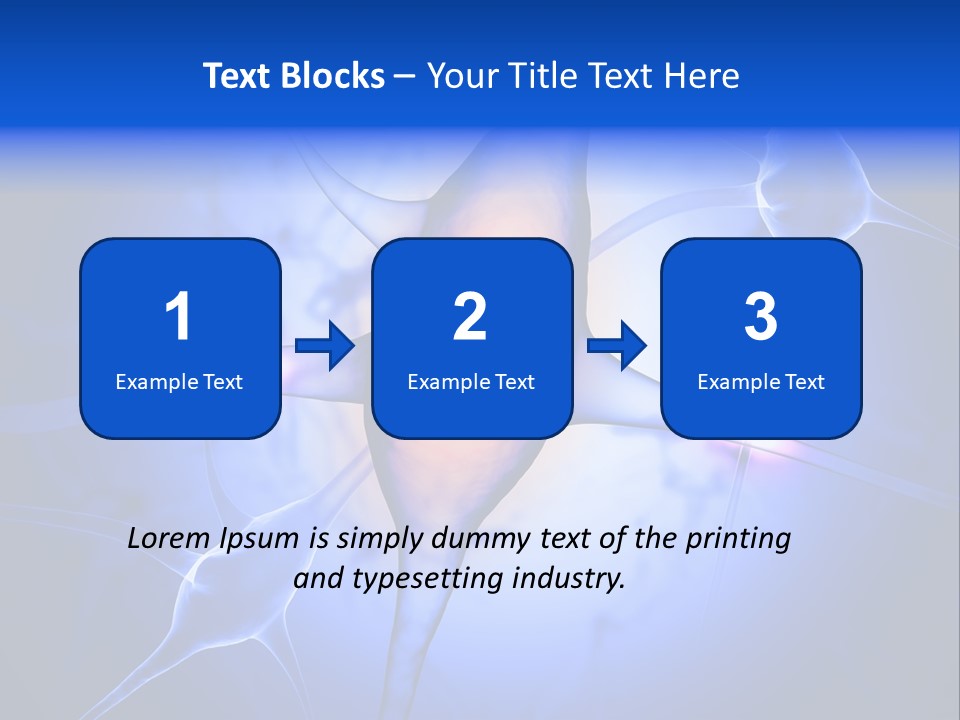 Neuron Emotion Nucleus PowerPoint Template