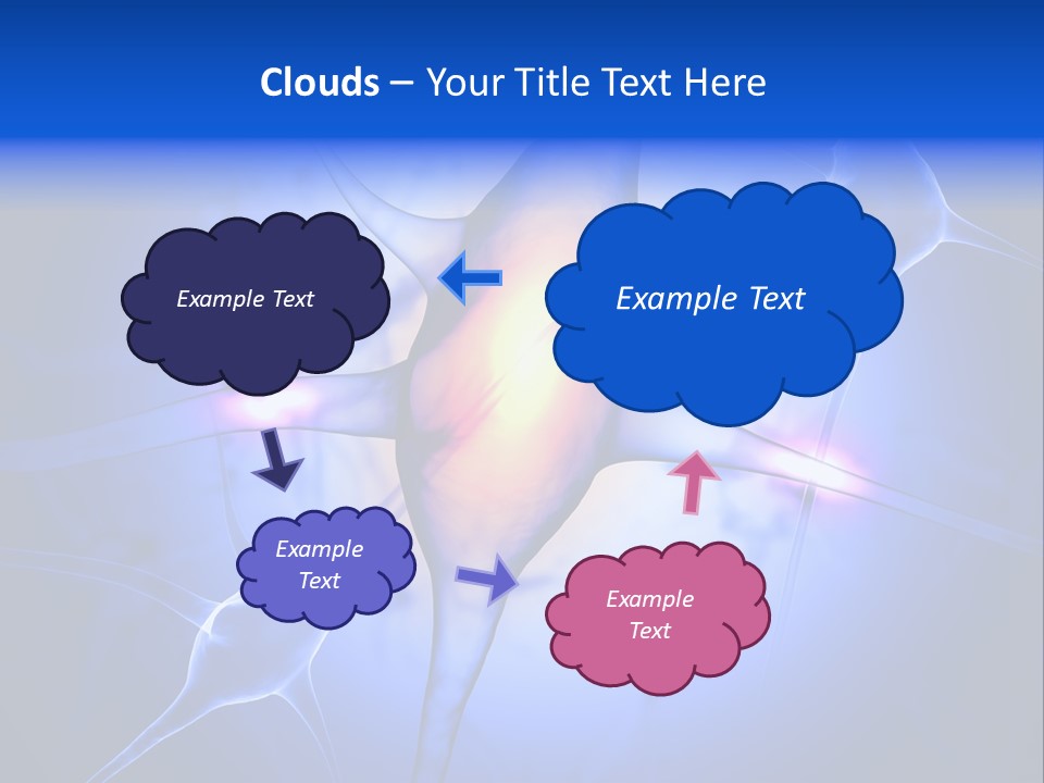 Neuron Emotion Nucleus PowerPoint Template