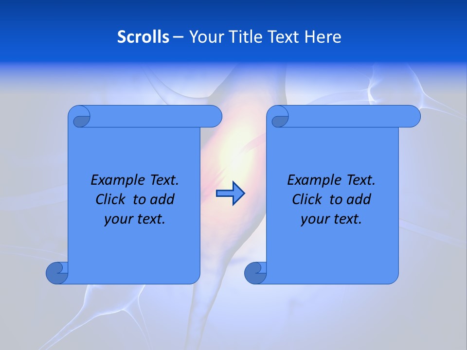 Neuron Emotion Nucleus PowerPoint Template