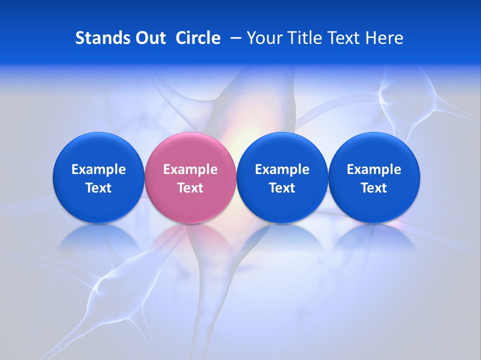 Neuron Emotion Nucleus PowerPoint Template