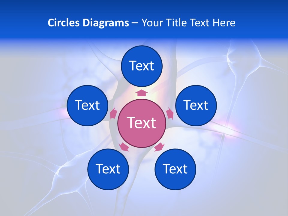 Neuron Emotion Nucleus PowerPoint Template