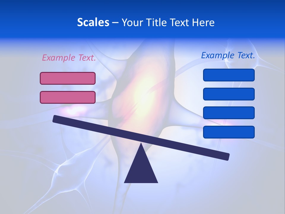 Neuron Emotion Nucleus PowerPoint Template