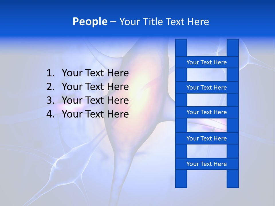 Neuron Emotion Nucleus PowerPoint Template
