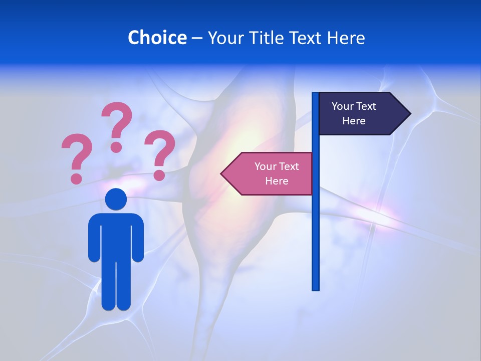 Neuron Emotion Nucleus PowerPoint Template