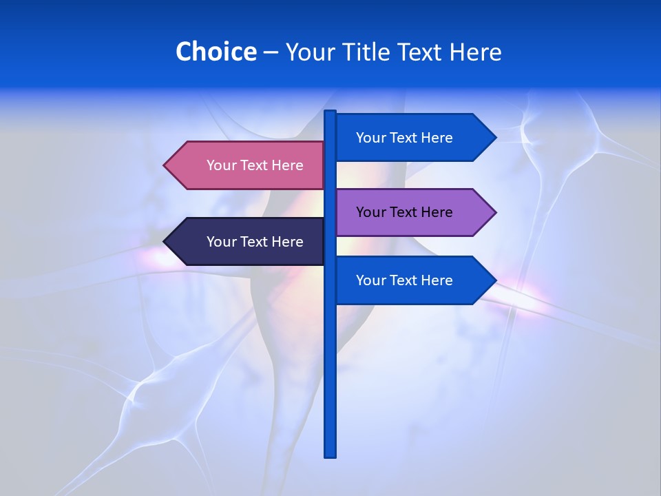 Neuron Emotion Nucleus PowerPoint Template
