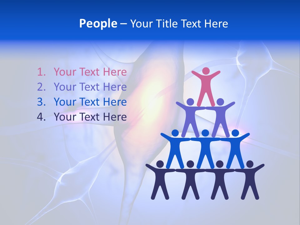 Neuron Emotion Nucleus PowerPoint Template