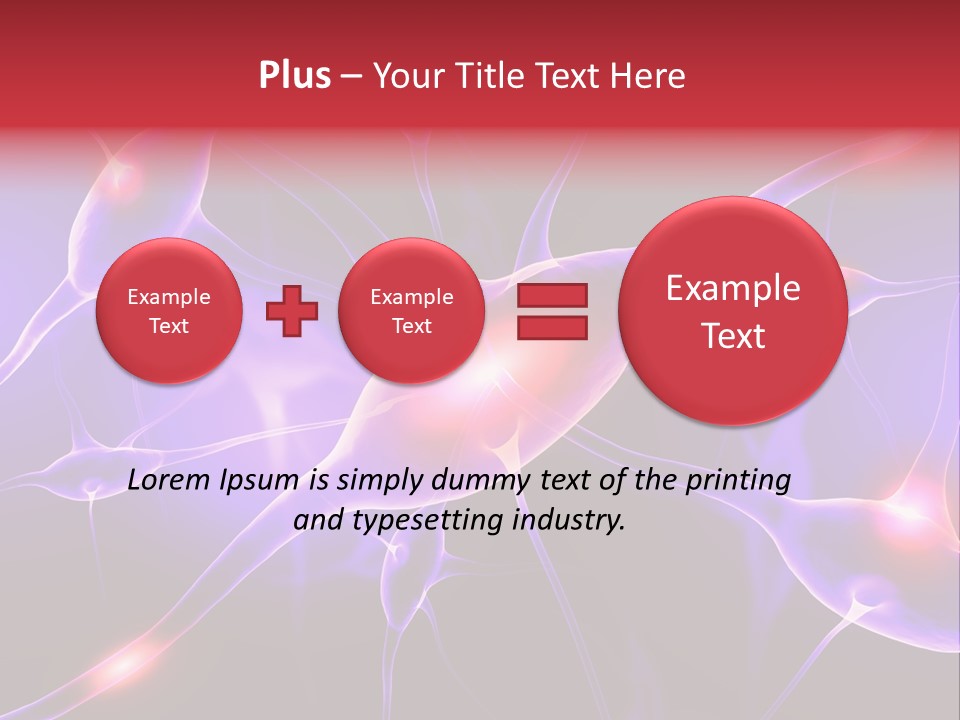 Fraction Mind Medical PowerPoint Template