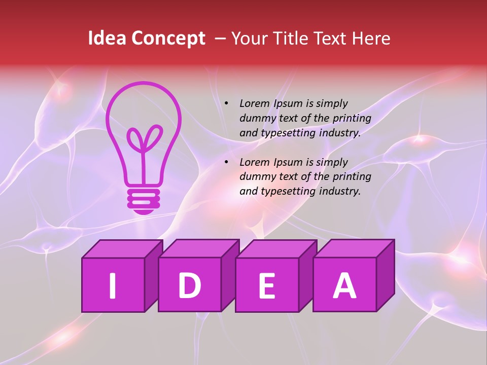 Fraction Mind Medical PowerPoint Template