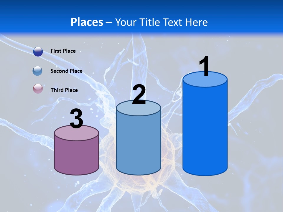 Nerve Head Electron PowerPoint Template